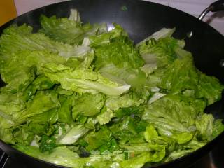 Lettuce in Oyster Sauce recipe