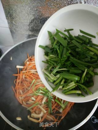 Stir-fried Sansi recipe