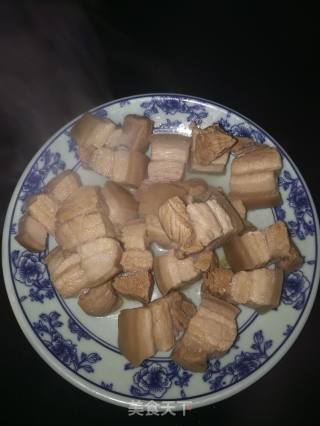 Braised Pork Belly with Potatoes recipe