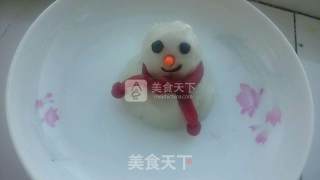 Christmas Gift Yam Little Snowman recipe