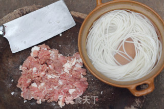 Minced Meat Bee Hoon Soup recipe