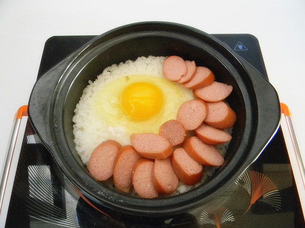 Braised Rice with Sausage recipe