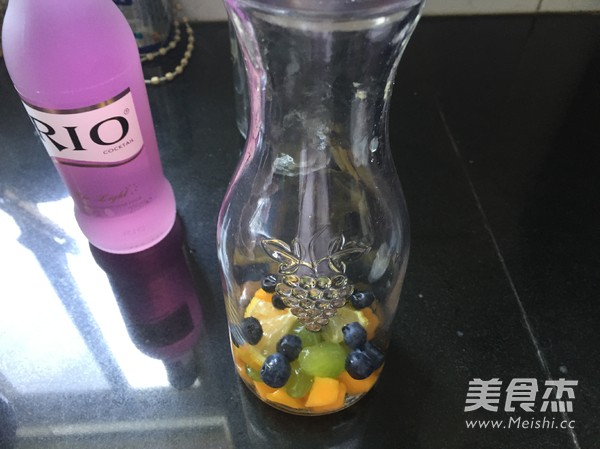 Colorful Fruit Drink recipe