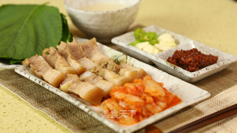 Korean Spicy Cabbage Pork Belly recipe