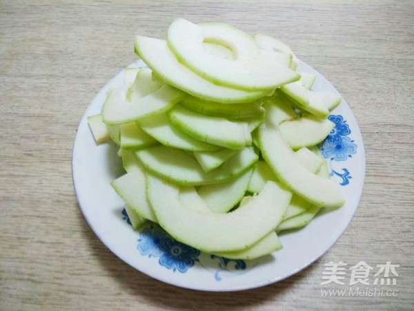 Vegetarian Fried Horned Melon recipe