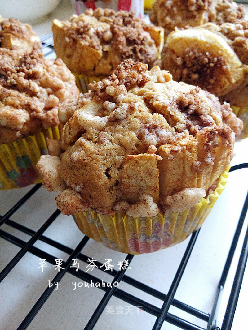 Cinnamon Apple Muffin Cake recipe