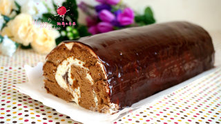 Chocolate Glaze Cocoa Rolls recipe