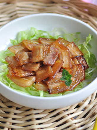 Korean Roasted Pork Belly recipe