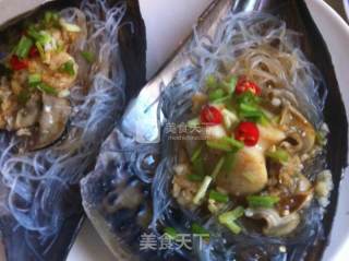 Steamed Scallops with Garlic Vermicelli recipe