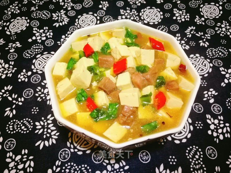 Beef Stewed Tofu recipe