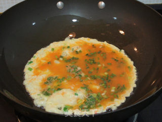 Scallion Carrot Shredded Egg recipe
