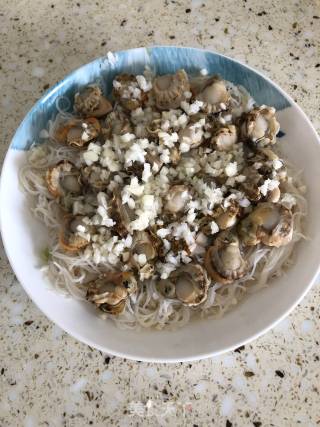 Steamed Garlic Clam Vermicelli recipe