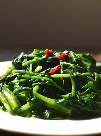 Spinach with Mustard