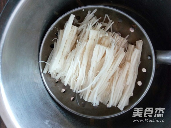 Fungus Enoki Mushroom with Cold Dressing recipe