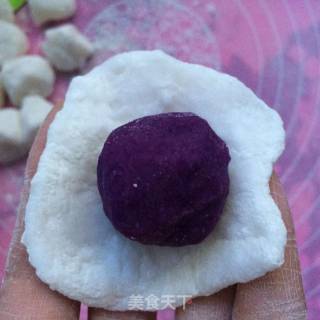 Purple Sweet Potato Crystal Dumplings recipe