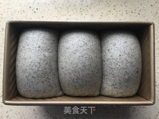#四session Baking Contest and is Love Eating Festival#condensed Milk and Black Sesame Toast recipe