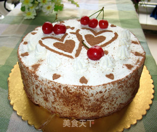 Double Heart Cake recipe