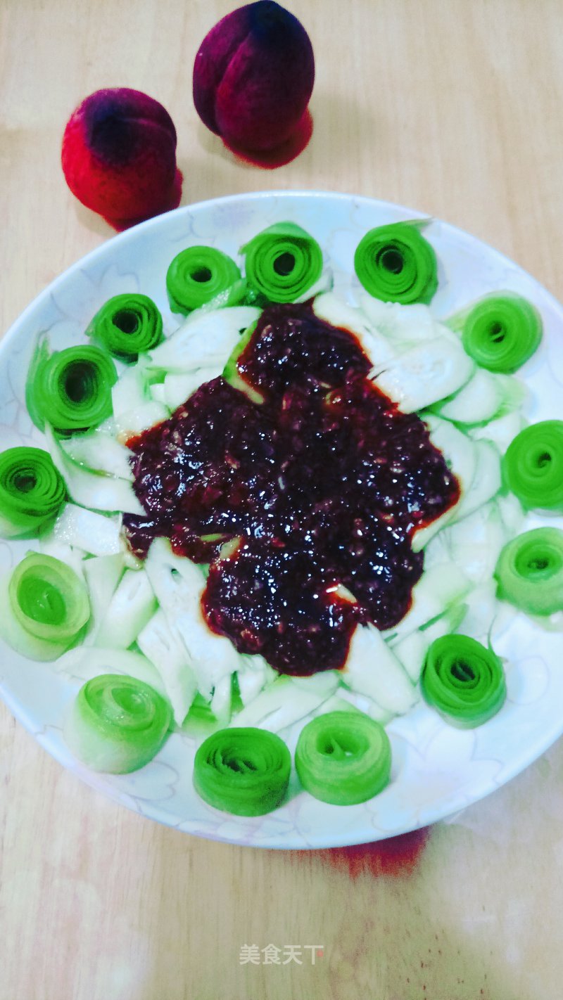 Garlic and Loofah recipe