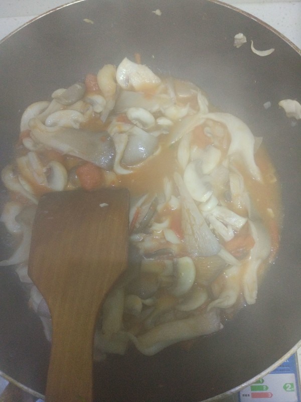 Seafood Noodles recipe