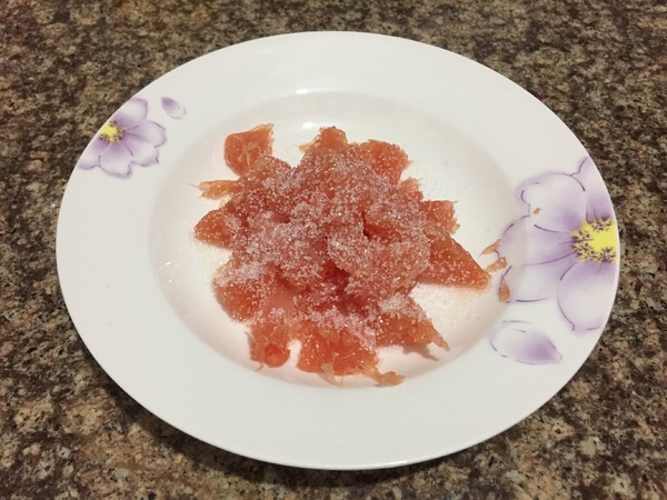 Grapefruit Milk Pudding recipe