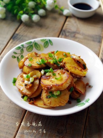 Pan-fried King Pleurotus recipe