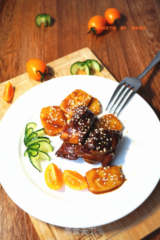 #trust之美#[riang Ribs Roasted Rice Cake] recipe