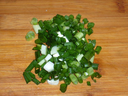 Scallion Fried Rice with Soy Sauce recipe