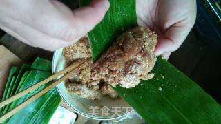 Steamed Pork Ribs with Rice Dumplings recipe