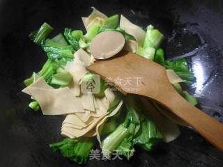 Thousand Pieces of Boiled Vegetable Core in Thick Soup recipe