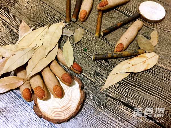 Chocolate Witch Finger Cookies recipe