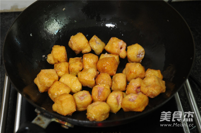 Chinese New Year Banquet Dishes-stuffed Pork with Tofu in Oil recipe