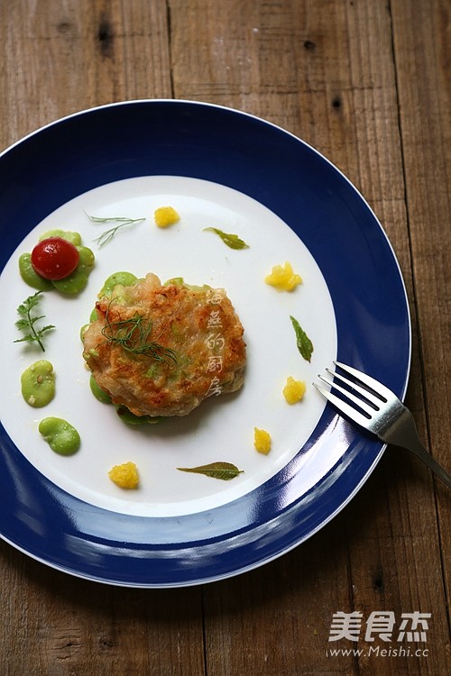 Fresh and Elastic Handmade Shrimp Cakes recipe