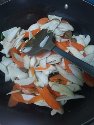 Stir-fried Pleurotus Eryngii recipe