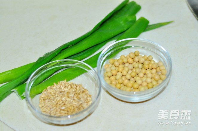 Shallot Oat Soy Milk recipe