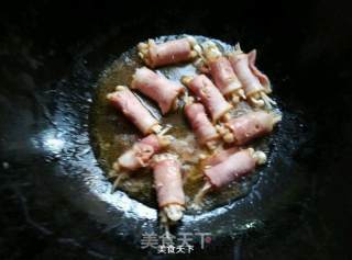 Bacon Enoki Mushroom recipe