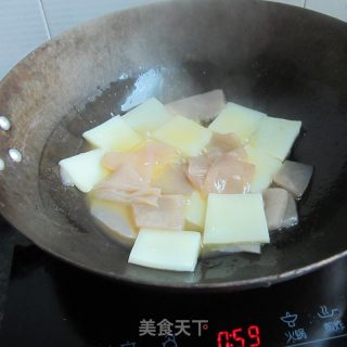 Spicy Two-color Tofu recipe