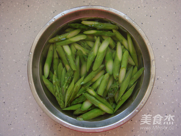 Stir-fried Shrimp with Asparagus recipe