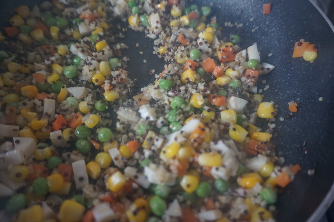 Colorful Quinoa Salad, It’s Better for The Body to Eat Hot recipe