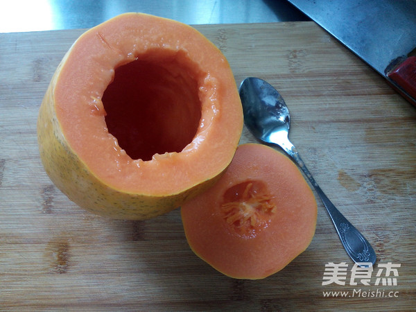 Papaya Milk Jelly recipe