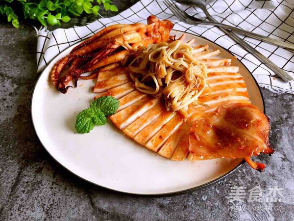 Spicy Grilled Squid recipe