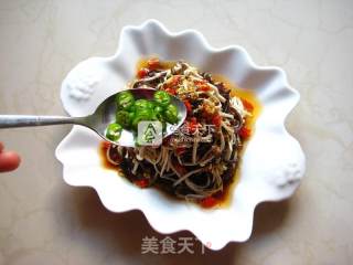 Double Topping Golden Needle Fungus: Summer Super Refreshing Cold Dish recipe