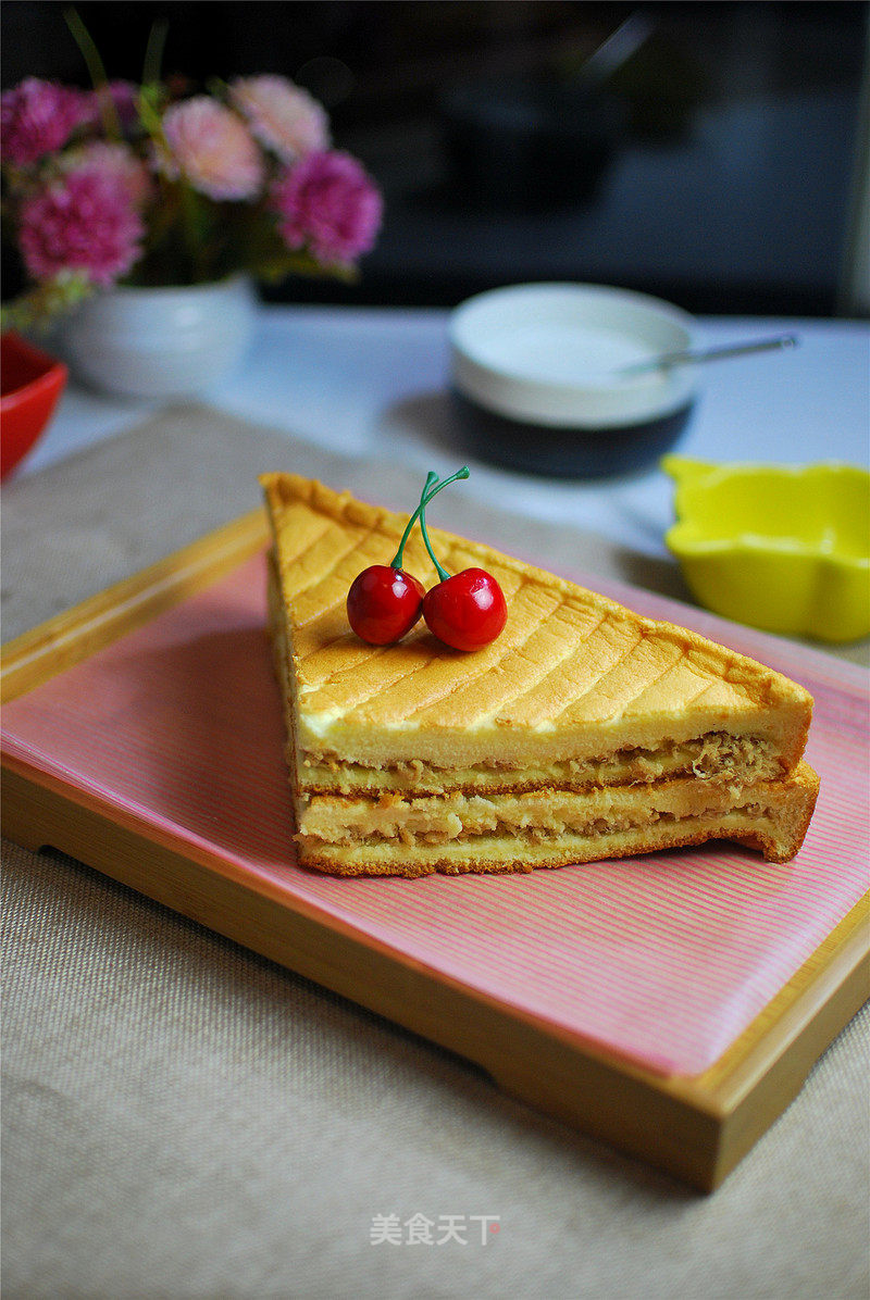 Pork Floss Sandwich Cake