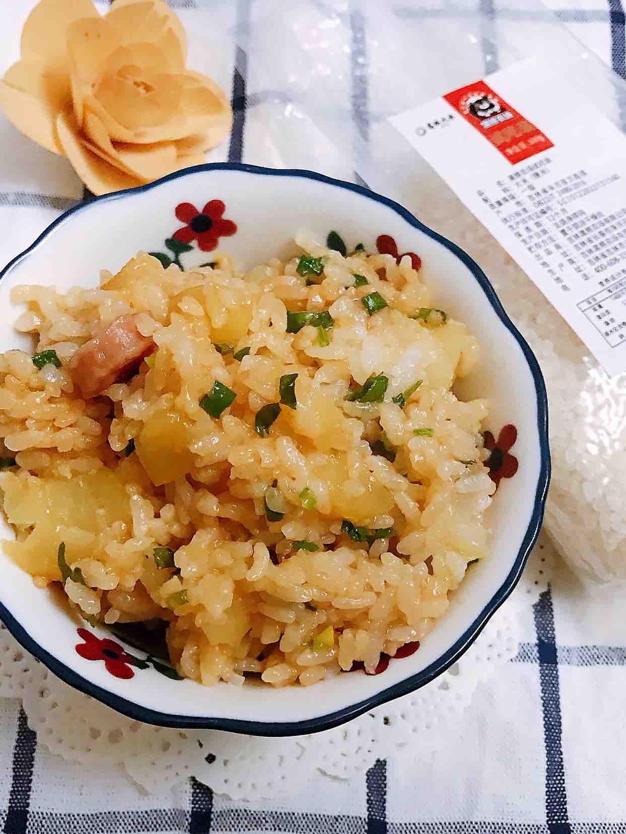 Kuaishou Style Potato Sausage Braised Rice