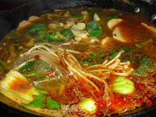 Refreshing Hot Pot in Winter recipe