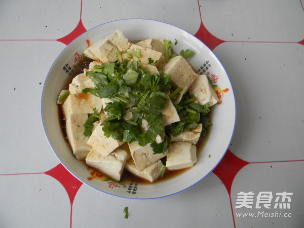 Tofu with Salad Dressing recipe