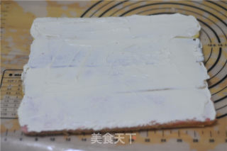 #aca Fourth Session Baking Contest# Making Erotic Huai Cai Sauce Whirlpool Cake recipe