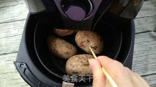 Air Fryer Version Roasted Sweet Potatoes recipe