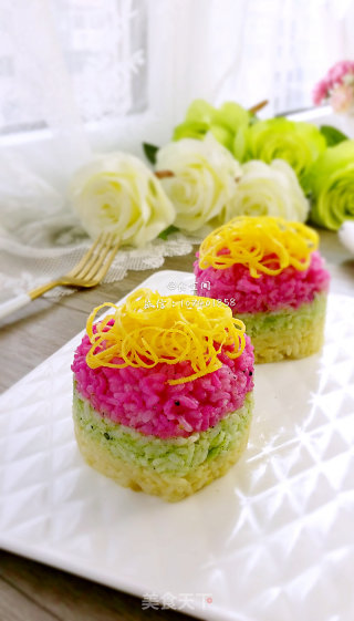 Egg Flower Sushi Fort recipe