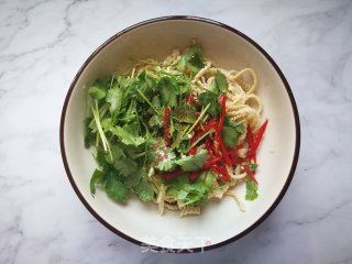 Coriander Mixed Veggie Lamb Shreds recipe