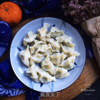 Sophora Japonica Egg Dumplings recipe